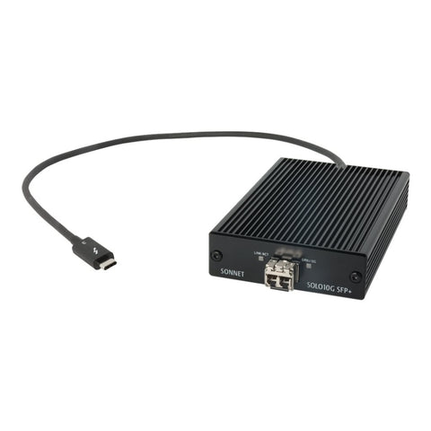 SONNET Solo 10G TB3 to SFP+ 10G Ethernet Adapter Adapter