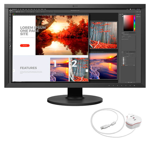 EIZO Monitor ColorEdge CS2740 - CS2470CAL 27" Svart Skärm EIZO Monitor Coloredge 27" 4K CS2740 - CS2470CAL Svart