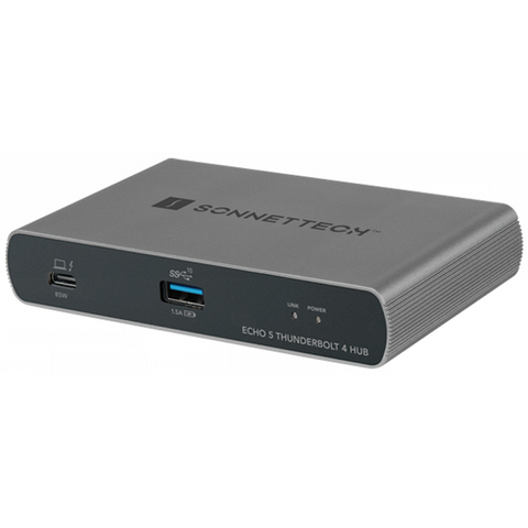 SONNET Echo 5 Thunderbolt 4 Hub, 85W PD Dockningsstation