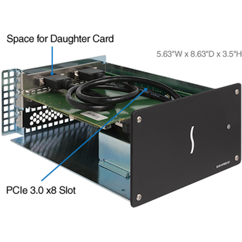 SONNET Echo Express SE1 Thunderbolt 3 Chassis PCIe Kabinett
