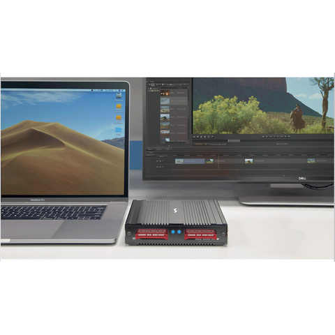 SONNET RED Mini-Mag Card Reader Thunderbolt 3
