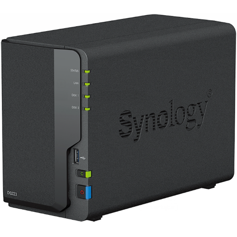 SYNOLOGY DiskStation DS223 NAS Server 2-Bay  SYNOLOGY DiskStation DS223 NAS Server 2-Bay - Nas Server 2 slot
