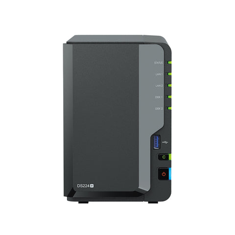 SYNOLOGY DiskStation DS224+ NAS Server 2-Bay  SYNOLOGY DiskStation DS224+ NAS Server 2-Bay - Nas Server 2 slot
