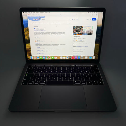 MacBook Pro (13 tum, 2018, Fyra Thunderbolt 3-portar)