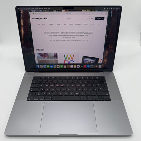 Begagnad - MacBook Pro MacBook Pro (16-inch, 2021) Begagnad Dator Begagnad MacBook Pro M1