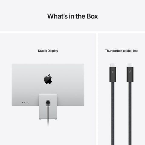 Apple Studio Display 27-tum med standardglas och justerbar lutning Skärm Leasing Apple Studio Display 27" – Retina 5K-skärm | Finns i lager