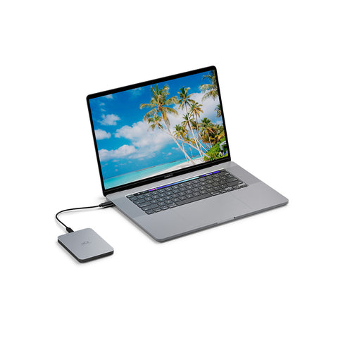 LaCie 6,4cm(2,5") 2TB Mobile Drive USB-C Moon Silver