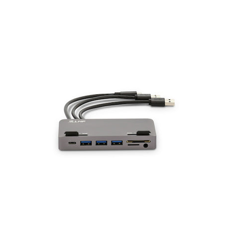 LMP USB-C Attach Dock Pro 4K 10 Port for iMac, USB-C Tillbehör LMP USB-C Attach Dock Pro 4K 10 Port for iMac, USB-C - portar imac