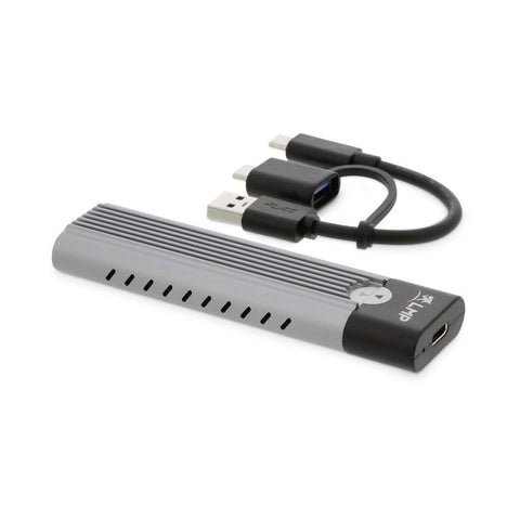 LMP M.2 NVMe PCIe SSD 0GB DataMobil enclosure USB-C Extern Hårddisk