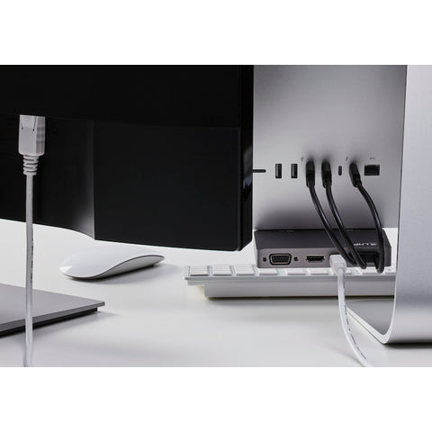 LMP USB-C Attach Dock Pro 4K 10 Port for iMac, USB-C Tillbehör LMP USB-C Attach Dock Pro 4K 10 Port for iMac, USB-C - portar imac