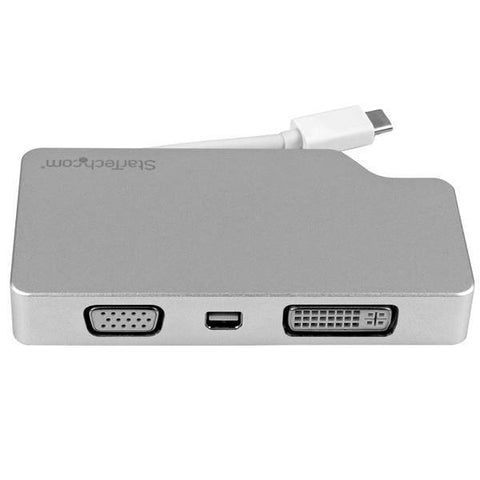 Startech 4-i-1 USB-C till VGA, DVI, HDMI eller mDP - 4K Tillbehör