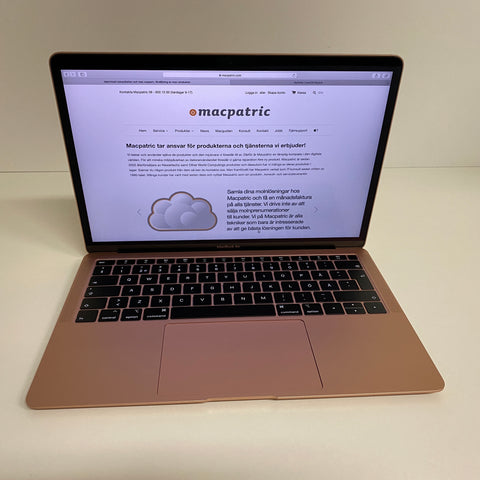 Begagnad - MacBook Air (Retina, 13-tums, 2018) Guld Begagnad Dator