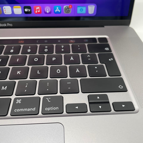 Begagnad - MacBook Pro (16-inch, 2019) Space gray Begagnad Dator