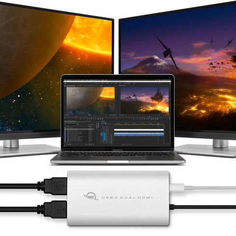 OWC USB-C DUAL HDMI 4K DISPLAY ADAPTER WITH DISPLAYLINK Kabel