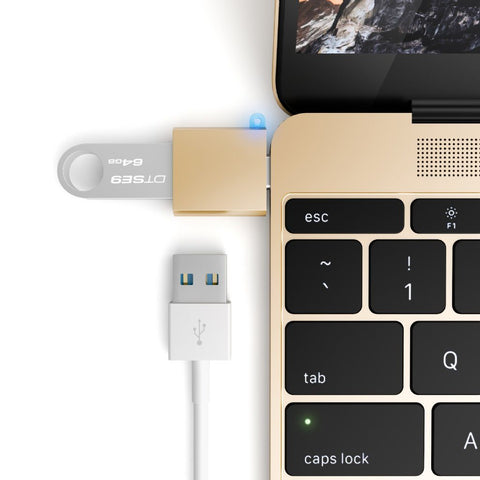 Satechi®  Adapter –  USB-C port till USB 3.0 port - usb c till usb