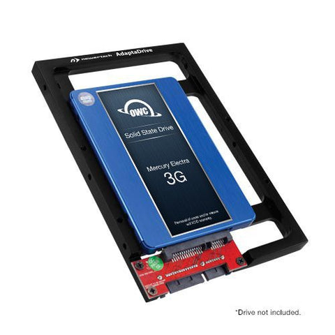 NewerTech® AdaptaDrive® 2.5" to 3.5" Drive Converter Bracket Montering