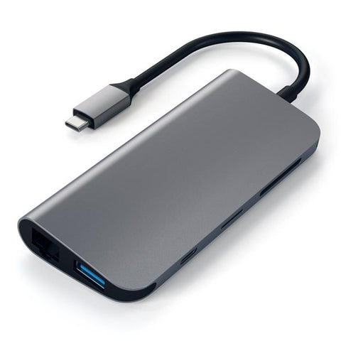 Satechi USB-C Multimedia Adapter 4K HDMI/Mini DisplayPort Gigabit Ethernet Adapter Satechi USB-C Mini Displayport HDMI - Gigabit Ethernet
