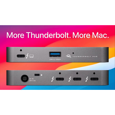 OWC Thunderbolt 4 Hub Tillbehör