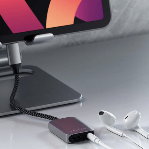 Satechi USB-C till 3,5mm och USB-C PD Kabel