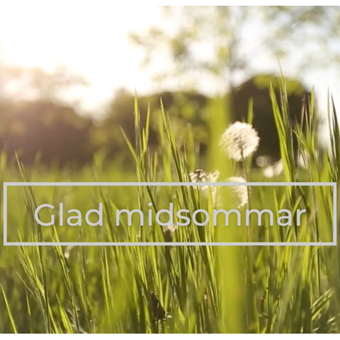 Stängt på midsommarafton men sedan har vi öppet hela sommaren