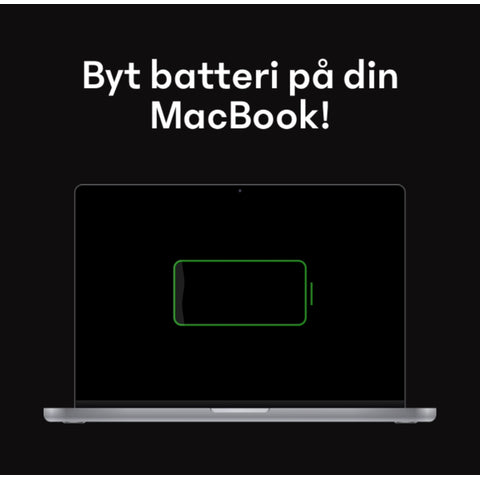 Specialister på MacBook-batteribyte i Stockholm