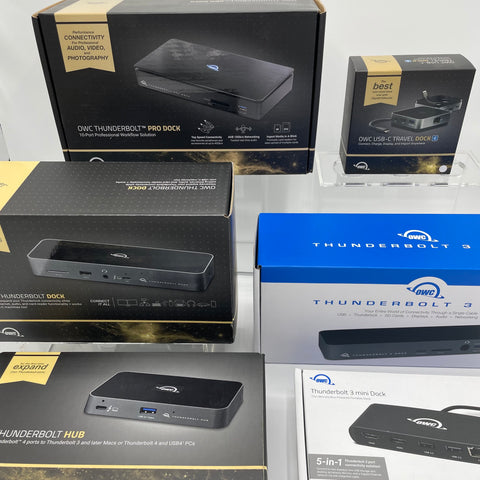 En introduktion till de bästa OWC Thunderbolt-dockningsstationerna och hubbarna