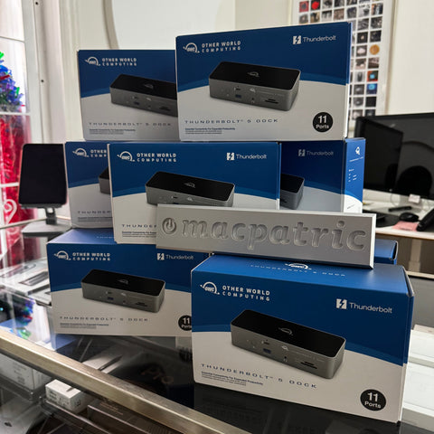 Nyhet: Begränsat parti – OWC Thunderbolt 5 Dock nu hos Macpatric
