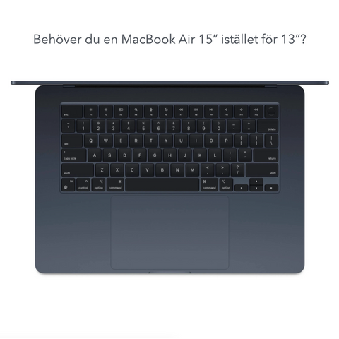 MacBook Air 15” vs 13”: Vilken modell passar dig bäst?