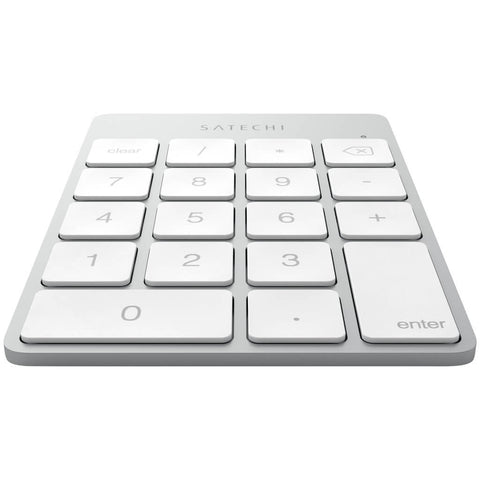 Satechi Slim Wireless Keypad - Uppladdningsbar Bluetooth-knappsats av aluminium