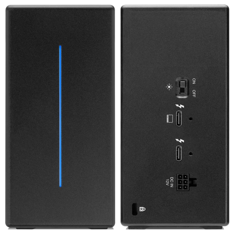 OWC Thunderblade X12 Thunderbolt 5 med SoftRAID Extern lagring Köp OWC Thunderblade X12 – Snabb lagring Thunderbolt 5