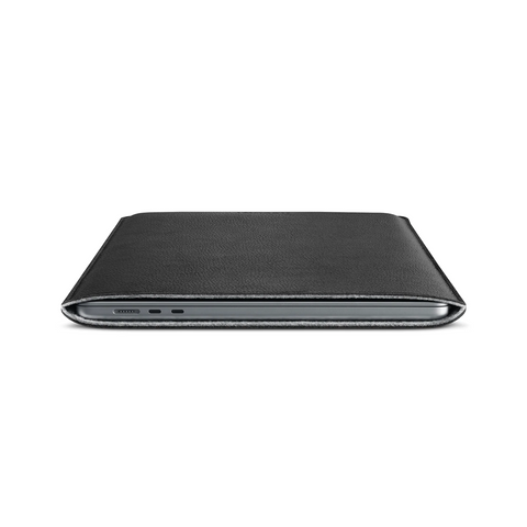 Leather Sleeve för MacBook Pro & Air - Svart
