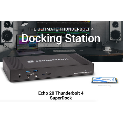 SONNET Echo 20 Thunderbolt 4 SuperDock Dockningsstation SONNET Echo 20 Thunderbolt 4 SuperDock - Sonnet dock