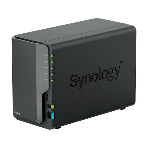 SYNOLOGY DiskStation DS224+ NAS Server 2-Bay  SYNOLOGY DiskStation DS224+ NAS Server 2-Bay - Nas Server 2 slot