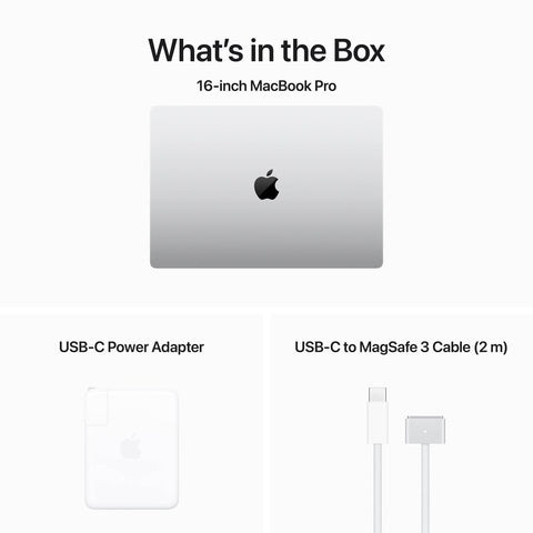 MacBook Pro 16-tum M3 Pro-chip - Silver