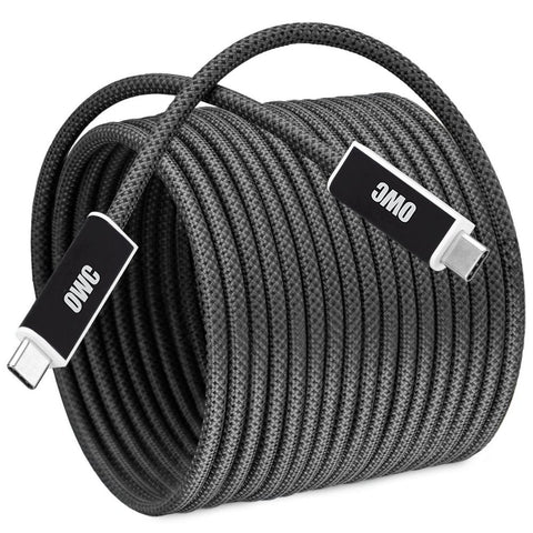 Kabeln är kompatibel med Thunderbolt 4/3 och USB4/3/2 