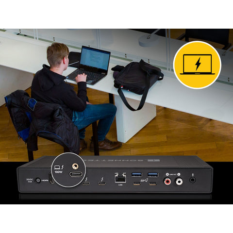 SONNET Echo 20 Thunderbolt 4 SuperDock Dockningsstation SONNET Echo 20 Thunderbolt 4 SuperDock - Sonnet dock