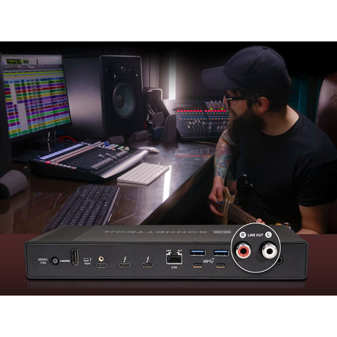 SONNET Echo 20 Thunderbolt 4 SuperDock Dockningsstation SONNET Echo 20 Thunderbolt 4 SuperDock - Sonnet dock