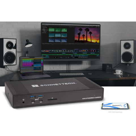SONNET Echo 20 Thunderbolt 4 SuperDock Dockningsstation SONNET Echo 20 Thunderbolt 4 SuperDock - Sonnet dock