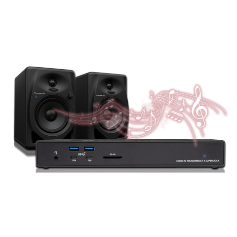 SONNET Echo 20 Thunderbolt 4 SuperDock Dockningsstation SONNET Echo 20 Thunderbolt 4 SuperDock - Sonnet dock