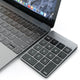Satechi Slim Wireless Keypad - Uppladdningsbar Bluetooth-knappsats av aluminium