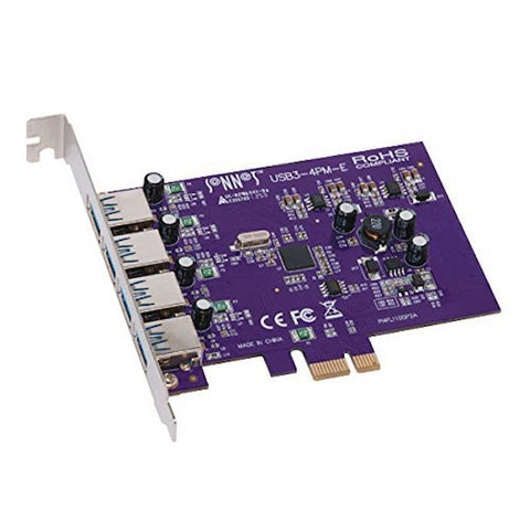 SONNET Allegro USB 3.2 kort PCIe 4 port Expansionskort 