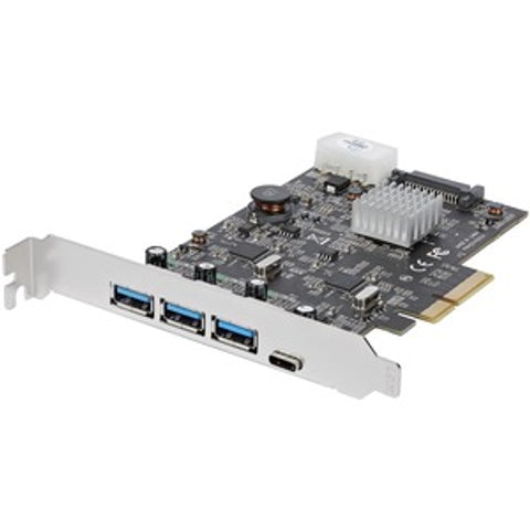 StarTech 4 portars USB3.1 och USB-C PCIe kort Expansionskort 