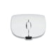 LMP Master Mouse, Bluetooth, silver/ white Mus 