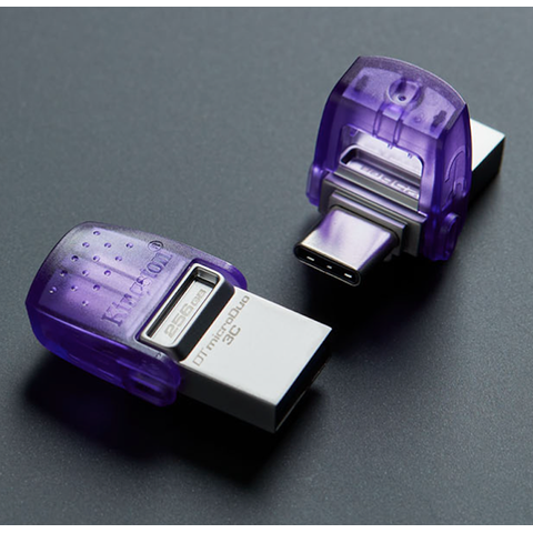 KINGSTON 64GB Data Traveler microDuo 3C G3 USB-minnen 