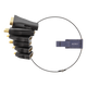 DELTACO OFFICE HDMI adapter ring, mDP, DP, USB-C, DVI, HDMI mini/micro, svart Kabel 
