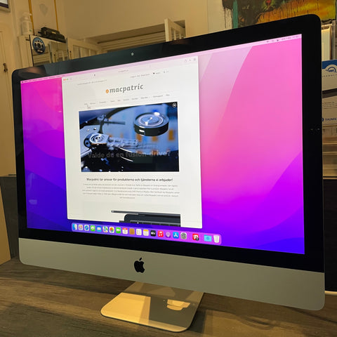 Begagnad - iMac (27 tum 5K, sent 2015) Begagnad Dator 