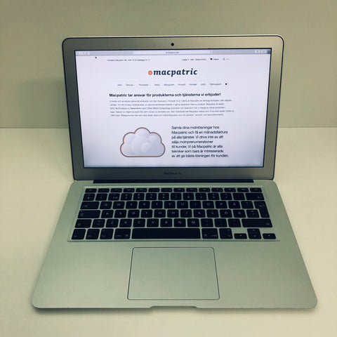 Begagnad - MacBook Air (13 tum, mitten 2012) Begagnad Dator 