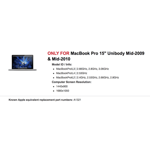 NewerTech NuPower 85 Watt-timmars batteri för MacBook Pro 15 tum Unibody Mid-2009 & Mid-2010 Batteri NewerTech batteri Macbook Pro 15" - Unibody Mid-2009 & Mid-2010