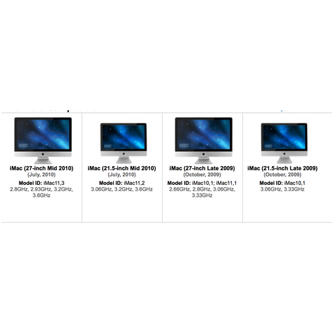OWC Complete Hard Drive Upgrade Kit including tools for iMac late 2009-2010 Models Montering 