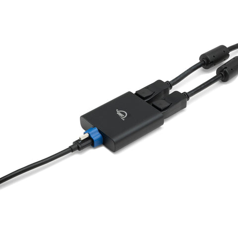 OWC Thunderbolt 3 / 4 (USB-C) to Dual DisplayPort Adapter up to 8K Kabel OWC Thunderbolt (USB-C) to Dual DisplayPort - Thunderbolt DisplayPort